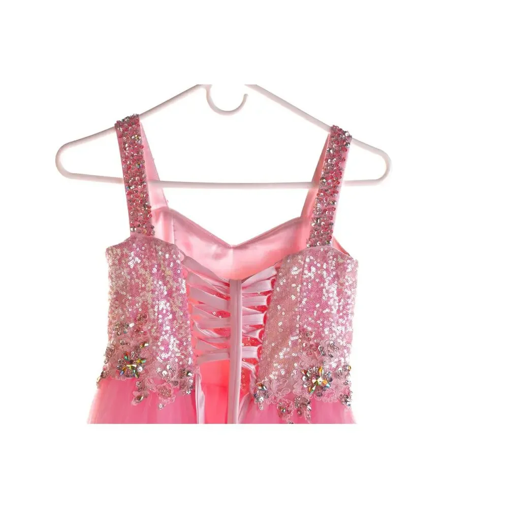 Tiffany Girls Formal Pink Dress